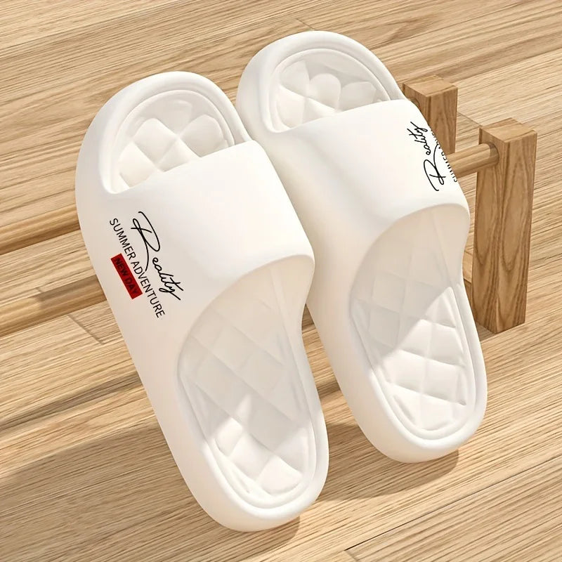 Summer Innovative Design EVA Men's Shoes, Soft and Lightweight Home Slippers, Suitable for Indoor and Outdoor Leisure Activities