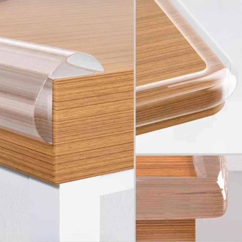 1/2/3M Table Edge Guard Furniture Corner Protector Strip Self Adhesive Transparent Kids Collision Proof Soft Bumper Baby Safety