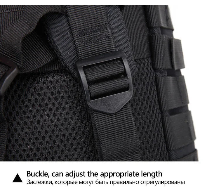 30/45L Man Tactical Backpacks HkingTraveling Bags Survival Outdoor 3P Assault Pack EDC Molle Pack For Trekking Hunting Bag