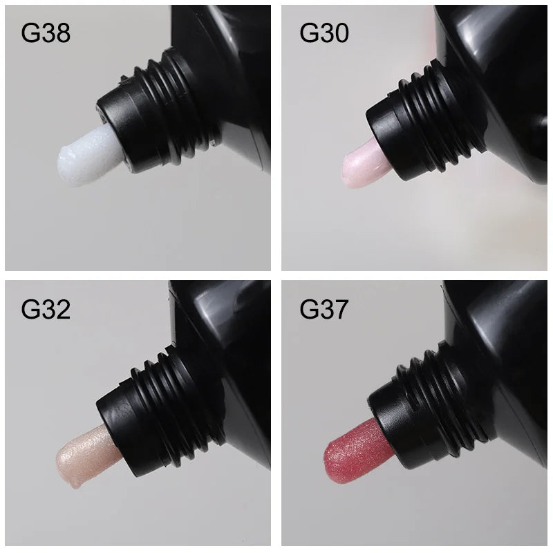 MSHARE Poly Nails Acryl Gel 60ml Builder UV Led Acrylgel Nagelverlängerungen Acryl Rosa Weiß Klar Acrylat HEMA TPO-freies Gel