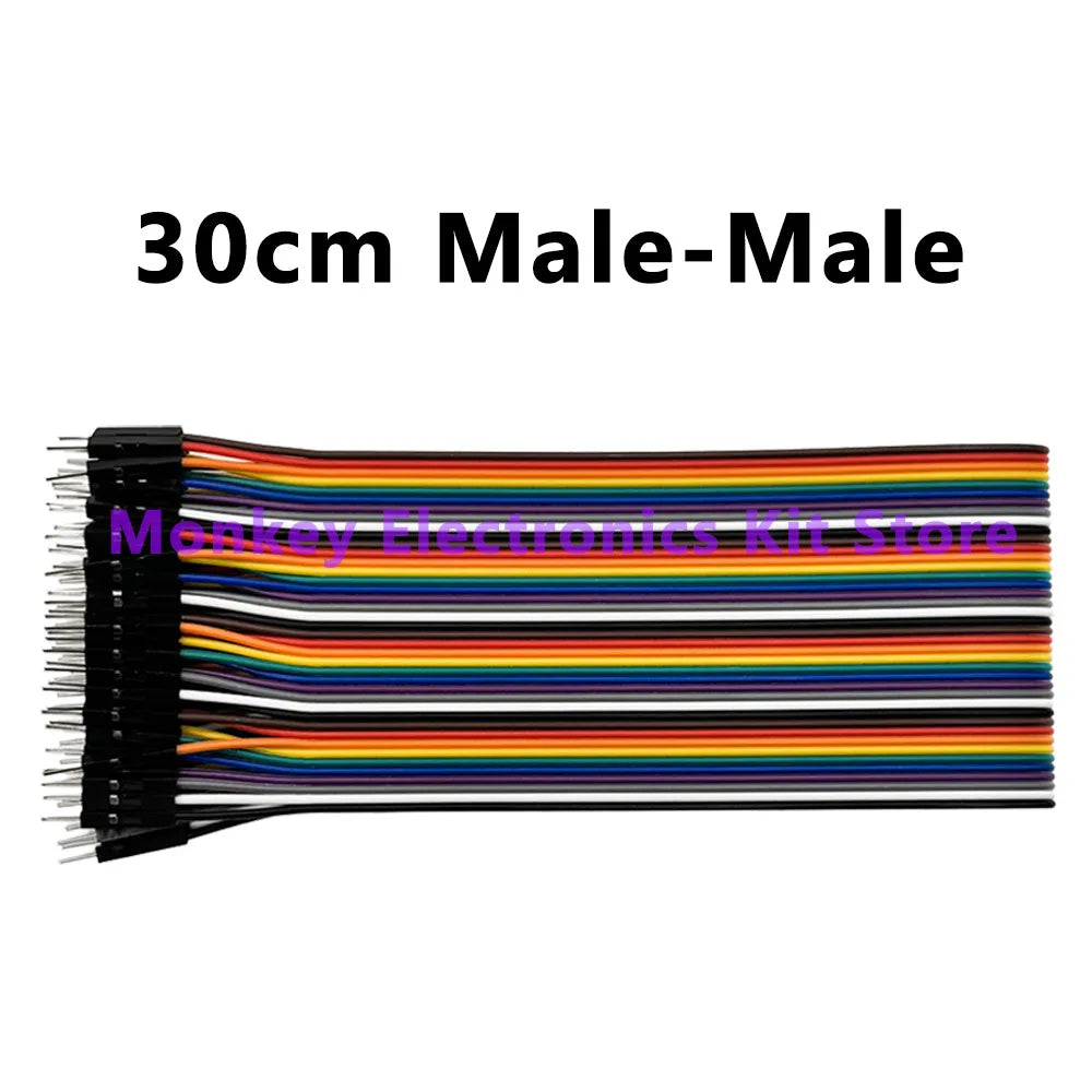 40Pin Dupont Line 10/20/30 cm  Male-Male  , Male-Female , Female-Female with 1 Set have 120 Pin Dupont Line Kit