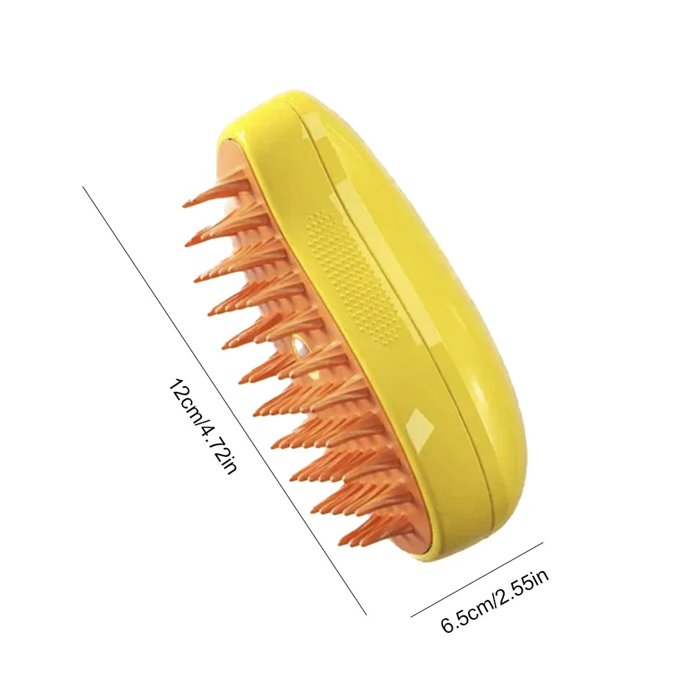 Pet Grooming Brush Electric Spray Water Spray Kitten Pet Comb Soft Silicone Depilation Cats Bath Hair Brush Grooming Supplies
