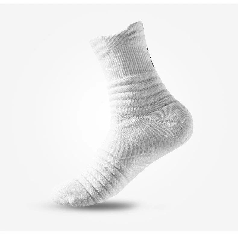 3 Pairs Anti-Slip Football Socks Men Sock Short Long Tube Soccer Basketball Sport Breathable Deodorous 39-45 Running Hiking