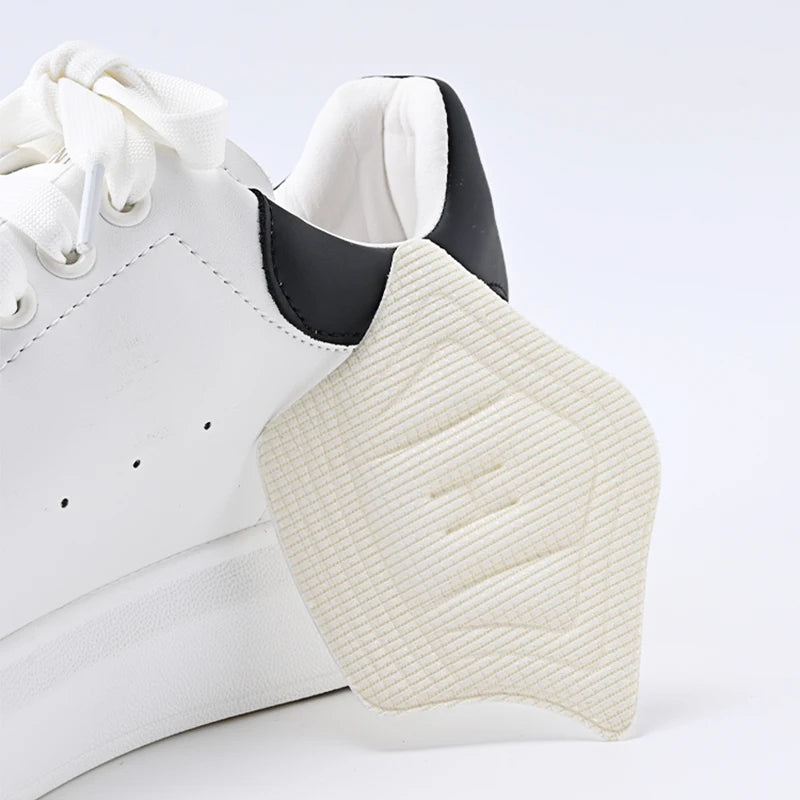 3/6 Paar Einlegesohlen Patch Fersenpolster für Sportschuhe Rückenaufkleber Verstellbare Größe Anti-Verschleiß Fußpolster Kissen Einlage
