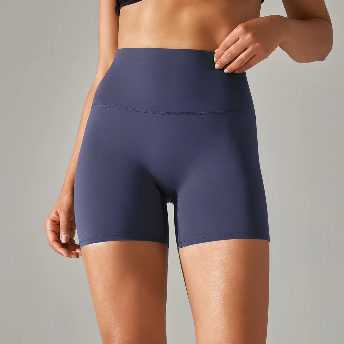 1PC Yoga Shorts Women Fitness Shorts Running Cycling Shorts Breathable Sports Leggings High Waist Summer Workout Gym Shorts