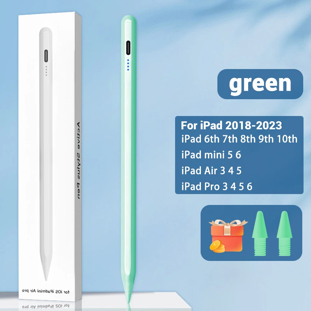 Für iPad Pencil 2 1 mit Handballenabweisung, Leistungsanzeige, iPad Zubehör, iPad 2022 2021 2020 2019 2018 Pro 11 12.9 Air Mini Stylus Pen