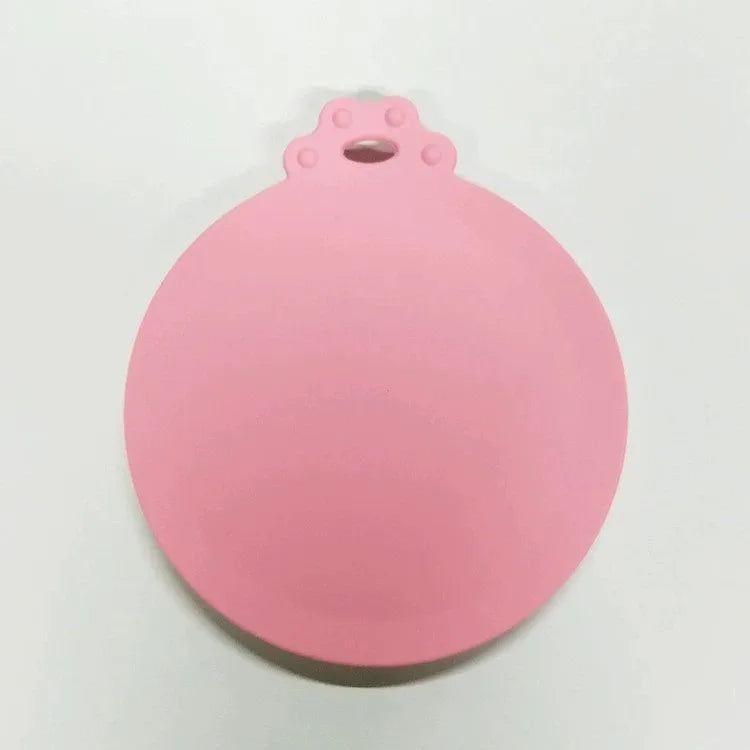 Silicone food storage pet can lid, reusable, suitable for most sizes of cat and dog food cans