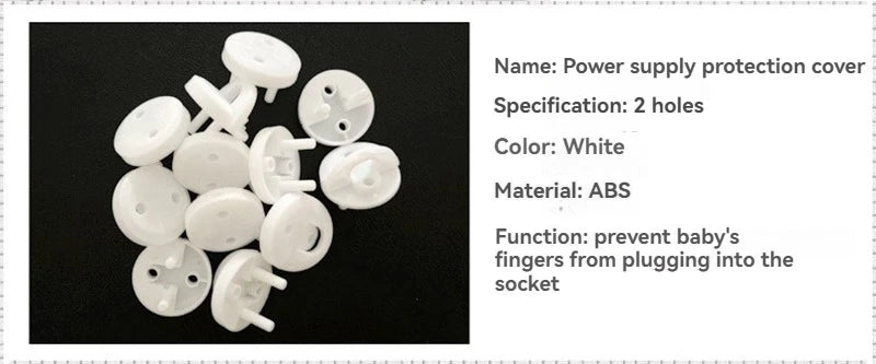 Baby Anti Electric Shock Safety Power Supply Protection Cover Child Power Supply Safety Cover French Socket Protection Cover