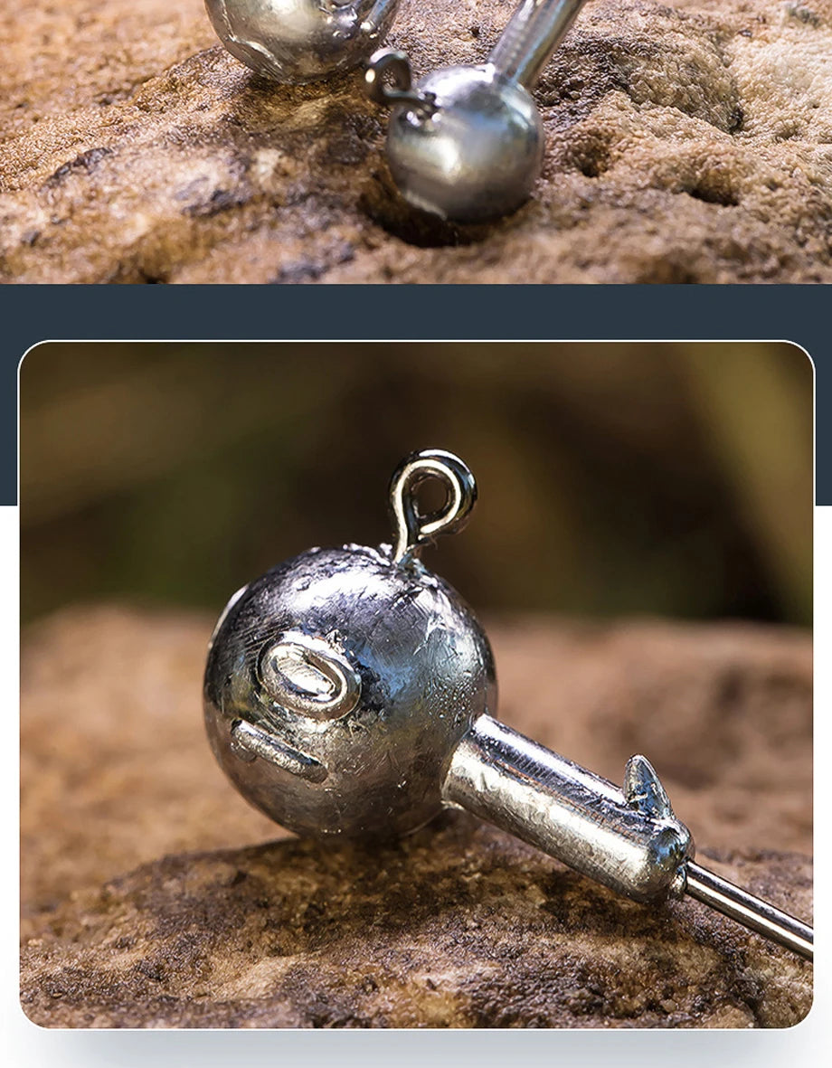 1g 2g 3g 4g 5g 10g 20g 22g 25g 28g crank Jig head hook fishing hook head Jig lure hard bait soft worm jig hook for fishing