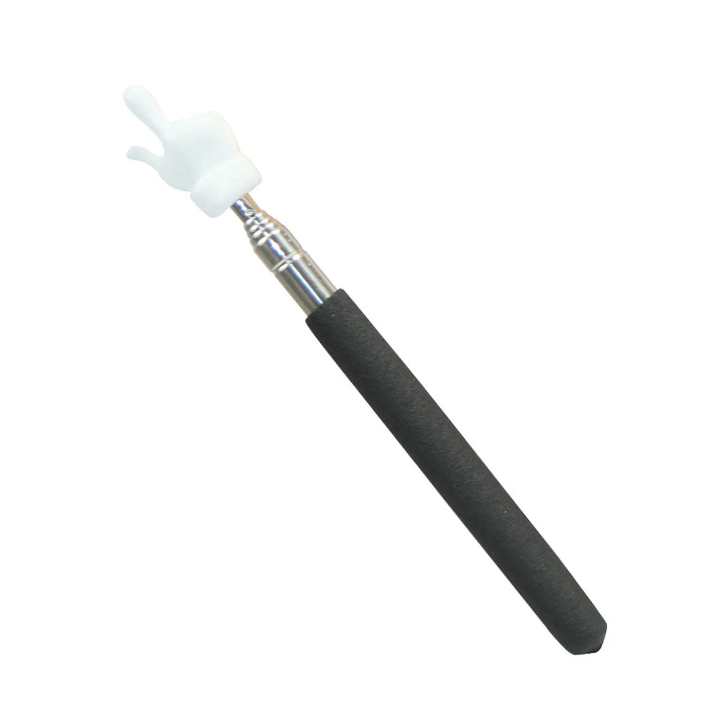 Etractable Teaching Stick Finger Design Whiteboard Pointer Handheld Presenter Finger Reading Stick Telescopic Rod Teaching Tool
