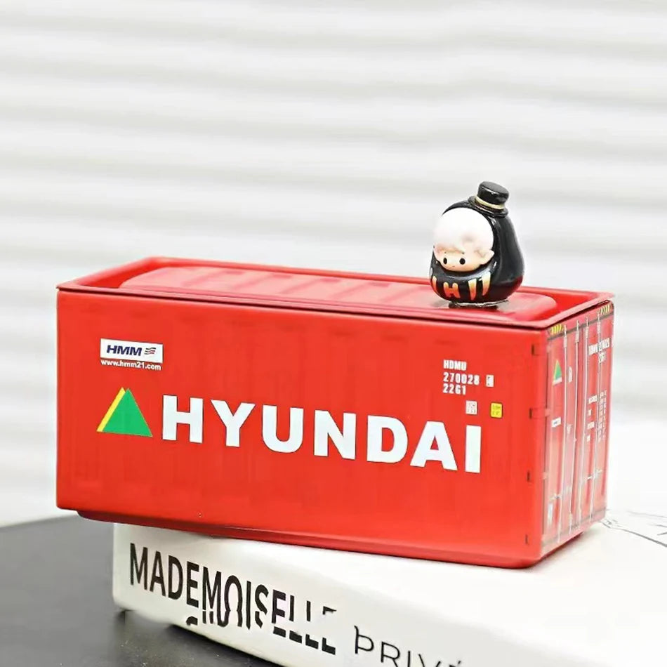 Mini Iron Storage Box Miniature Storage Iron Box Creative Decoration Collect Small Item Desktop Mini Container Model Kids Gifts - Shoppiline