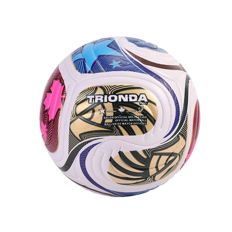 2026 High Quality Soccer Ball Official Size 5 PU Material Seamless Wear Resistant Match Training Football Futbol Voetbal Bola - Shoppiline