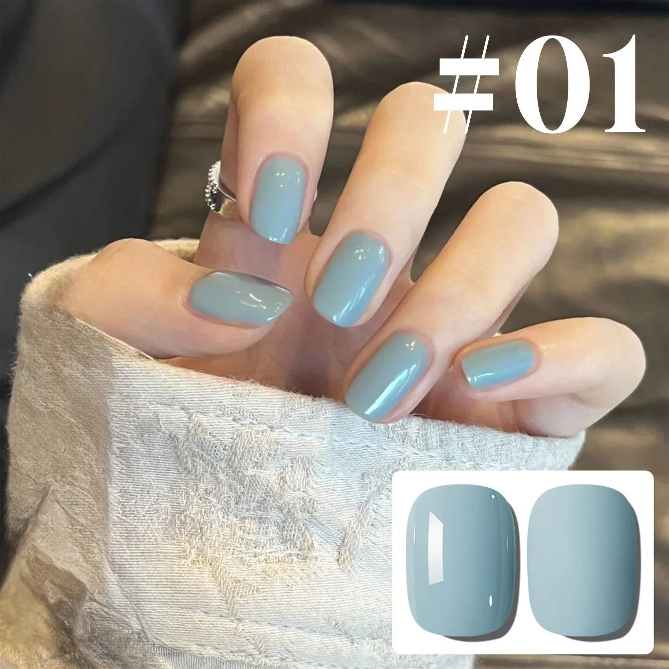 1-6pcs SHAKA Spring Ice Skin Naked Pink Gel Nail Polish 2026 New Style Versatile And Stylish Nail Art Nail Supplies