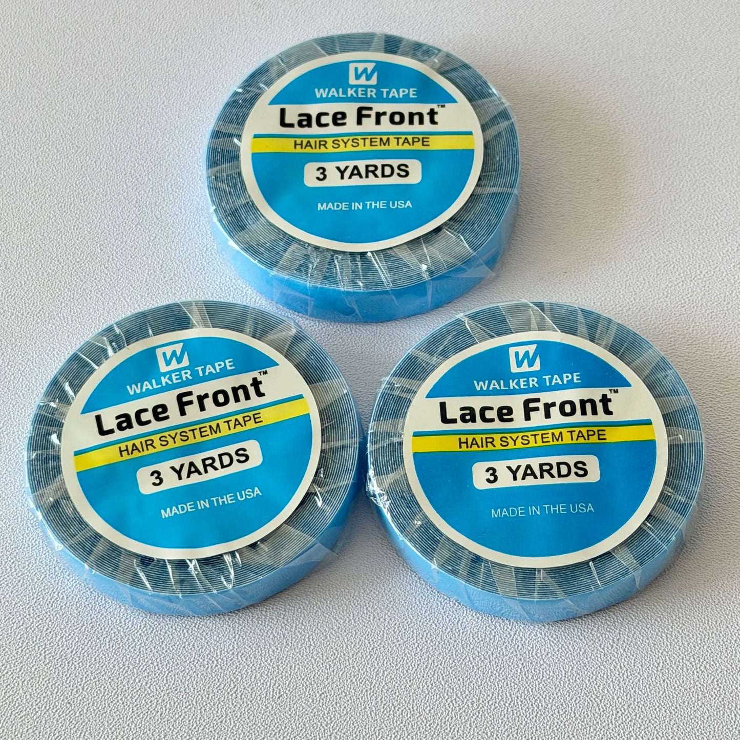 30PCS/20PCS/10PCS/5PCS/1PCS  0.8 CM*3 Yards Super Hair Blue Tape Double-Sided Adhesive Tape for Hair Extension/Lace Wig/Toupee