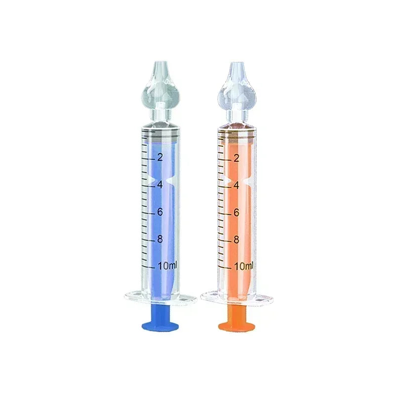 10ML/20ML Baby Nasal Aspirator Syringe Baby Nose Cleaner Rhinitis Nasal Washer Irrigator Needle Baby Nose Washing for Children