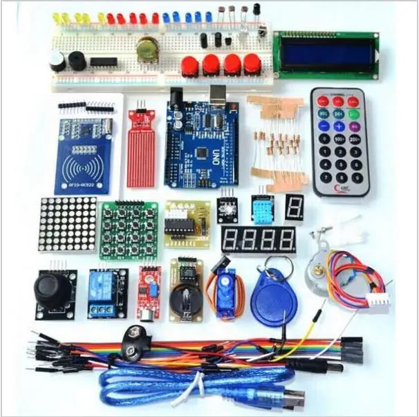 NEWEST RFID Starter Kit for Arduino UNO R3 Upgraded version Learning Suite With Retail Box - Shoppiline