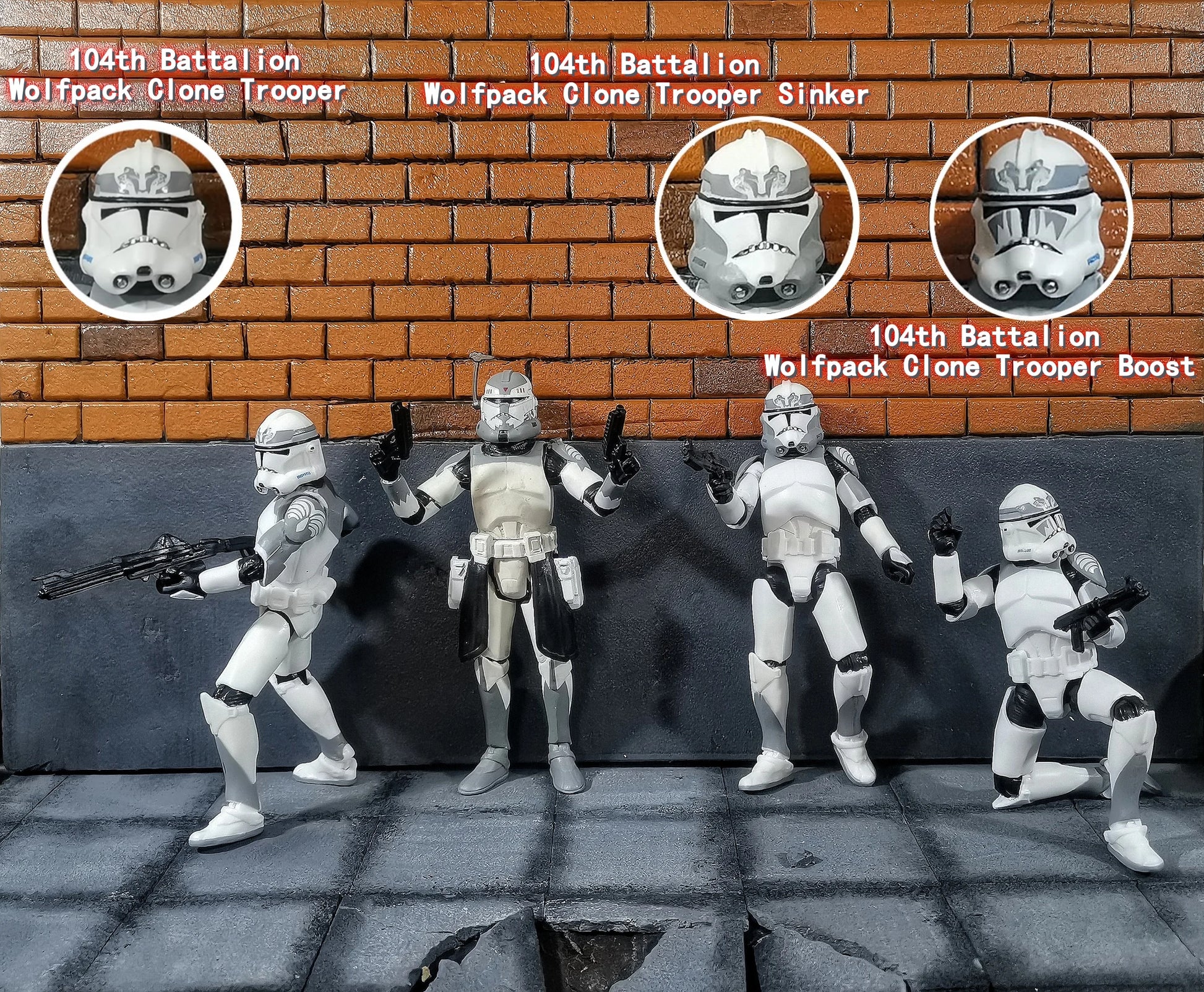 Star Wars 3.75 Inch Trooper 1/18 501st Legion Action Figure Hardcase REX Anakin Dogma Tup Toys Model Loose - Shoppiline