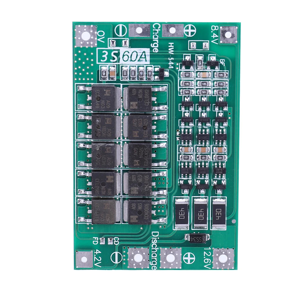 BMS 3S/4S 5A 10A 20A 25A 40A 60A Li-ion Lithium Battery Charger Protection Board 18650 For Drill Motor 12V with Enhance/Balance - Shoppiline