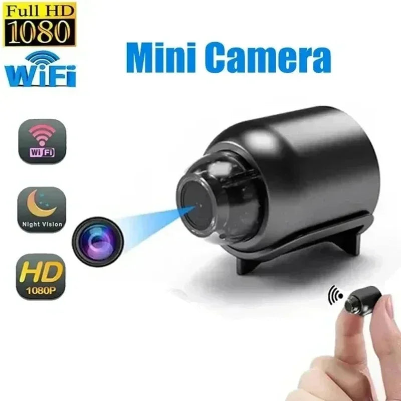 NEW 1080P HD X5 Mini Camera Wireless WIFI Outdoor Indoor Surveillance Camera with Cyclic Recording for Camping Home Security