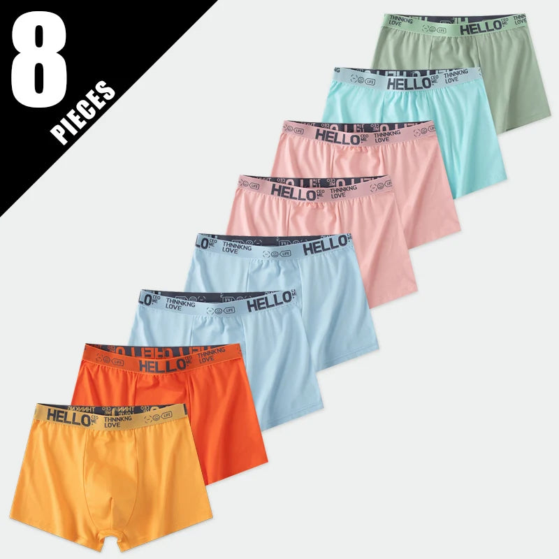 Lot de 5/10 boxers pour hommes, imprimé or noir, confortables et polyvalents, grande taille, sexy, pour jeunes hommes, loisirs sportifs, plage