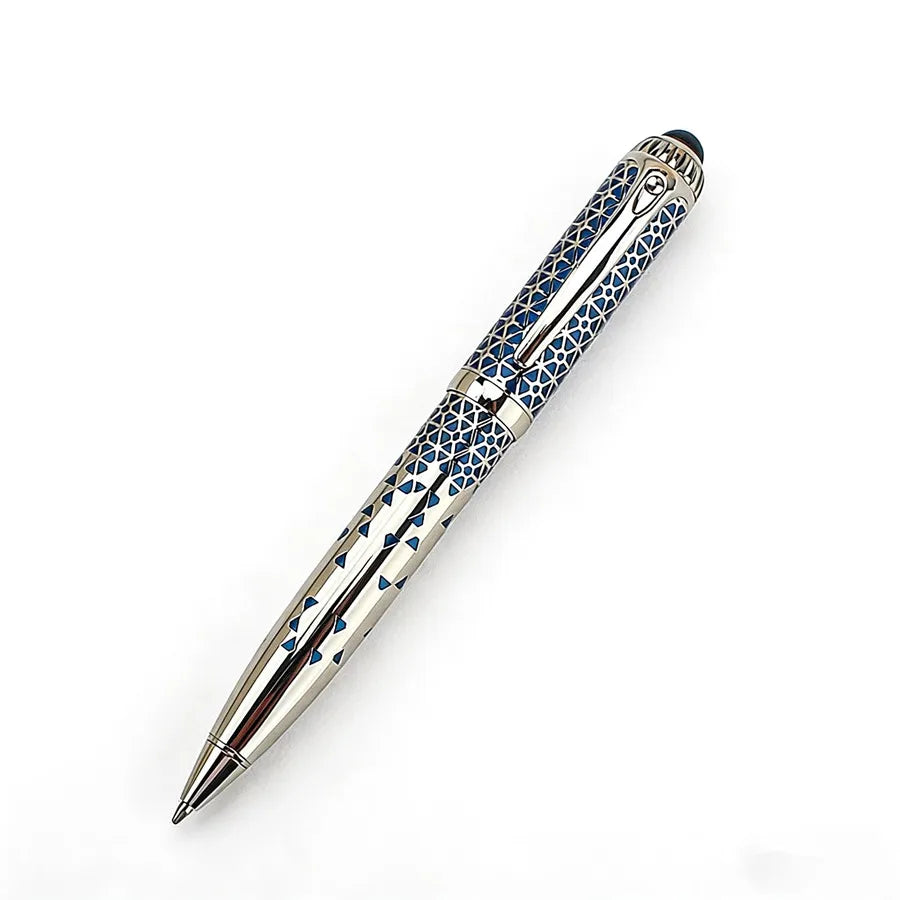 1 Stk./Los Picasso 907 Rot und Schwarz Tintenroller Montmartre Pimio Kugelschreiber Silberner Clip Canetas Büromaterial