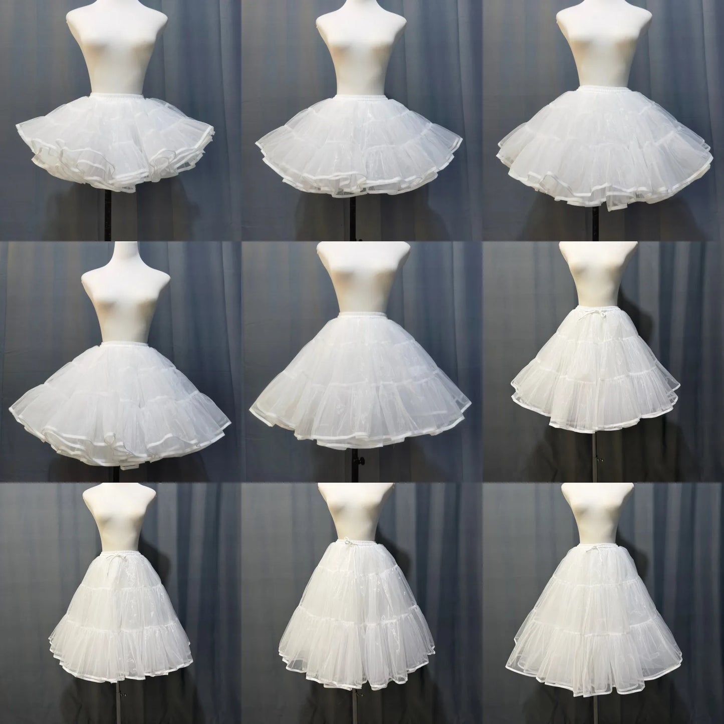 Lolita Super Stuffed Petticoat Boneless Violent Skirt Support Soft Yarn Short Duck Butt Korea Japan New