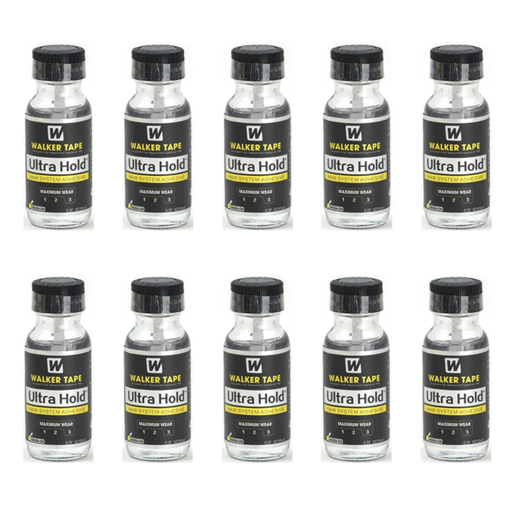 Ultra Hold Lace Glue Waterproof Lace Front Wig Glue Transparent Wig Adhesive Invisible Hair Bonding Glue For Hairpiece Toupee