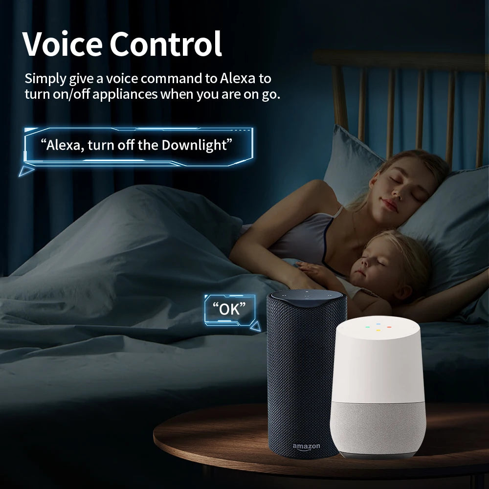 TNCE TUYA Smart Plug WiFi or Zigbee3.0 Socket EU 16A/20A Power Monitor Timing Function Voice Control Work With Alexa Google Home - Shoppiline