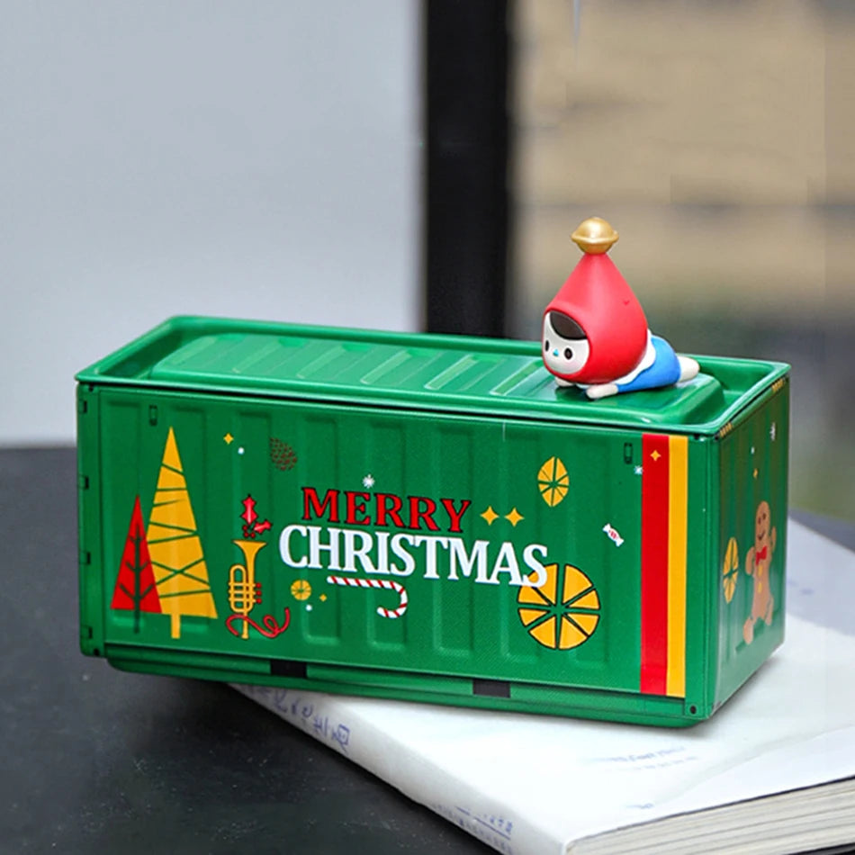 Mini Iron Storage Box Miniature Storage Iron Box Creative Decoration Collect Small Item Desktop Mini Container Model Kids Gifts - Shoppiline