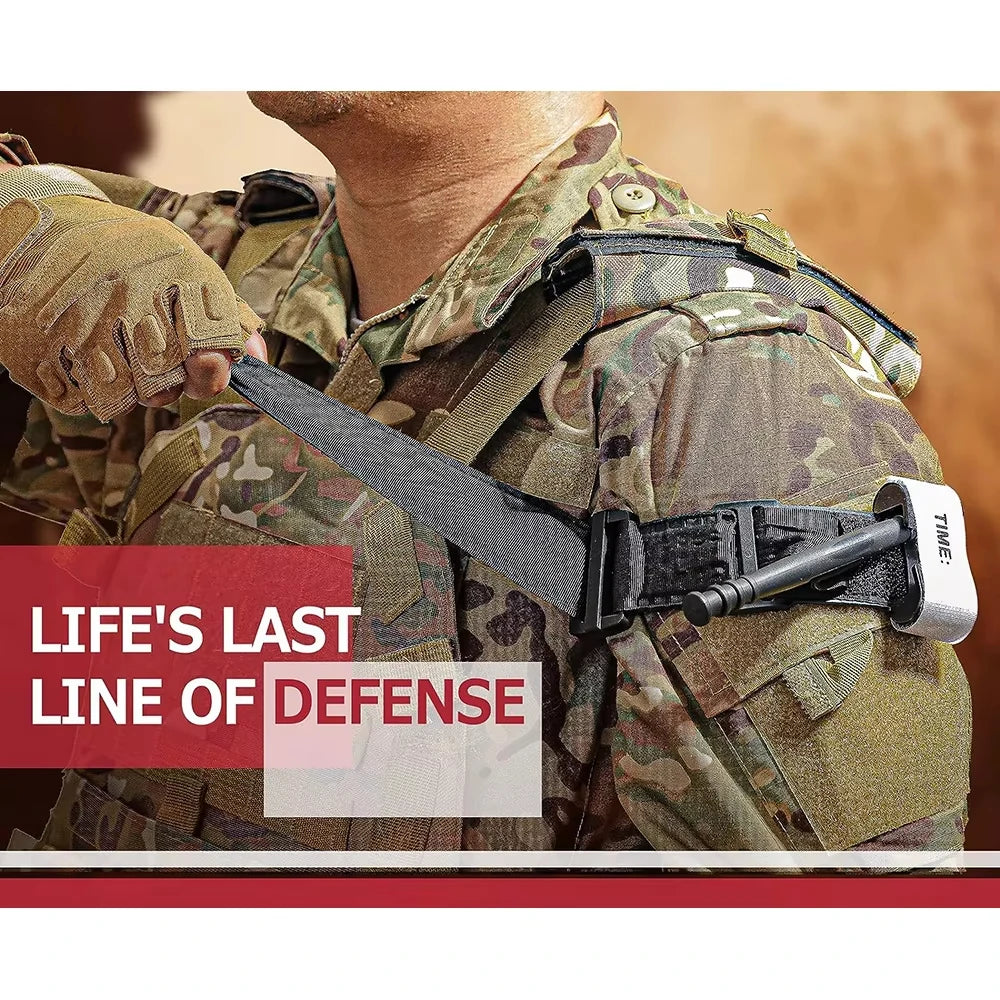 65cm/75cm/95cm Tourniquet Combat Medical Tourniquet Tactical Military Emergency With Pen First Aid Camping Equipment 1pcs