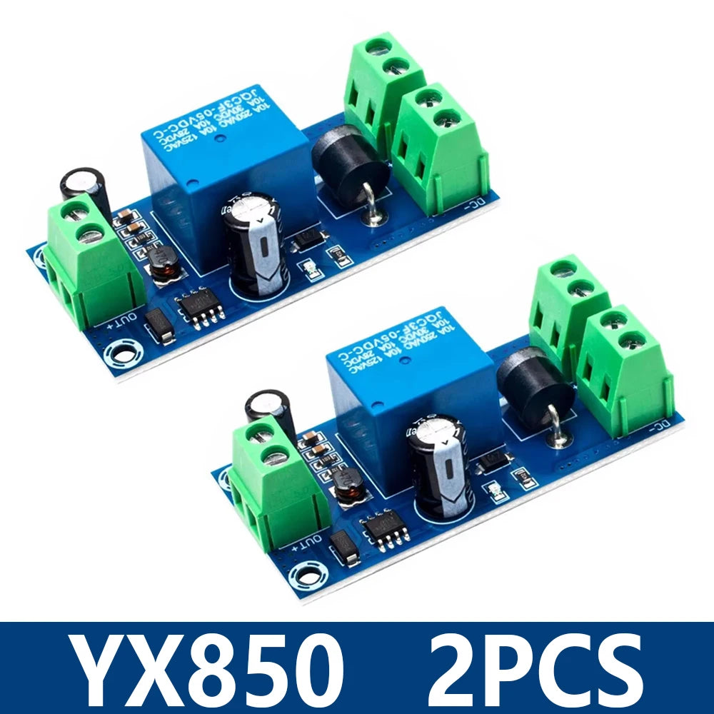 1~5PCS YX850 Power failure automatic switching standby battery lithium battery module DC 5V-48V universal emergency converter