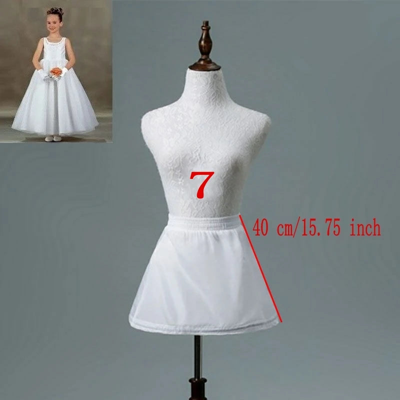 Flower Girls Petticoat Underskirt Cosplay Party Children kids Enfant Fille Lolita Ballet Tutu Skirt Enaguas Sottogonna Mini
