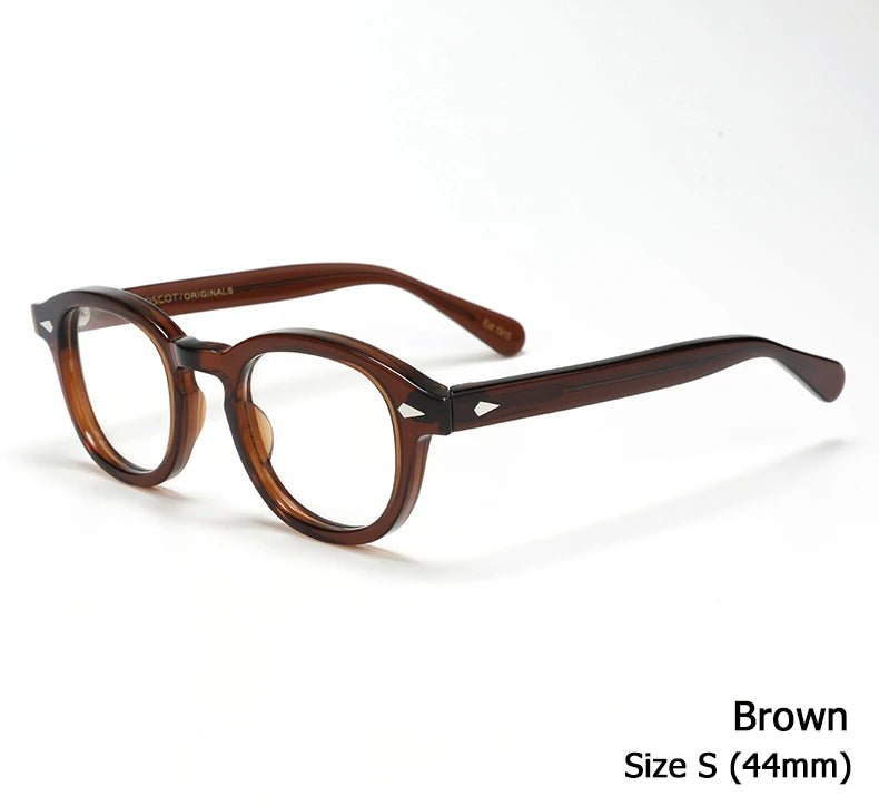 Johnny Depp Lemtosh Eyeglasses Frame Men Optical Glasses Women Computer Goggles Clear Lens Luxury Brand Vintage Acetate Frame