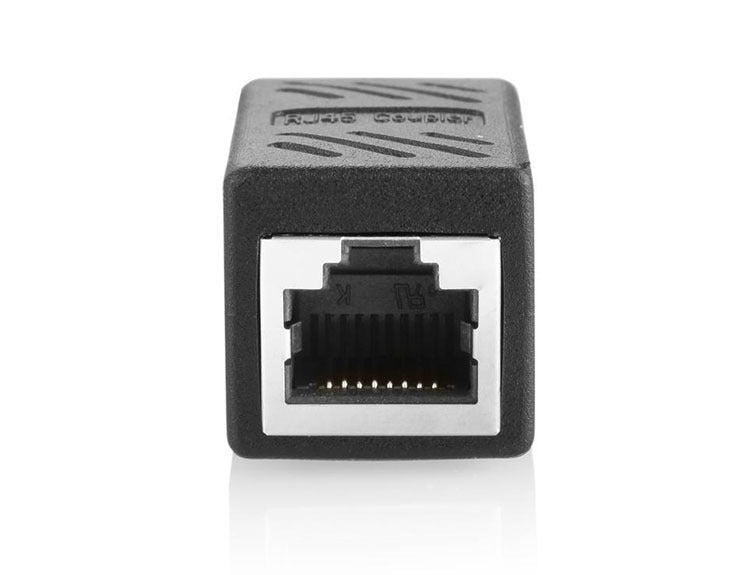 Network cable butt connector extender adapter rj45 network monitoring broadband crystal head adapter straight connector connecti