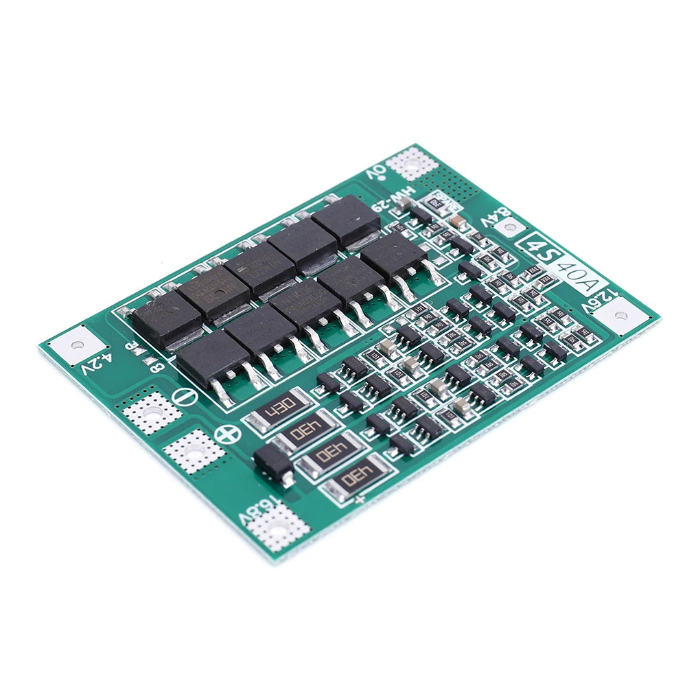BMS 3S/4S 5A 10A 20A 25A 40A 60A Li-ion Lithium Battery Charger Protection Board 18650 For Drill Motor 12V with Enhance/Balance - Shoppiline