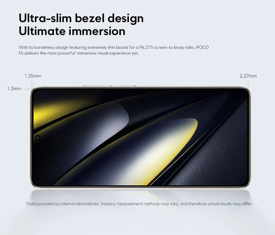 POCO F6 Smartphone Global Version Snapdragon®8s Gen 3 5000mAh battery 6.67" 1.5K 120Hz CrystalRes AMOLED DotDisplay NFC 5G - Shoppiline