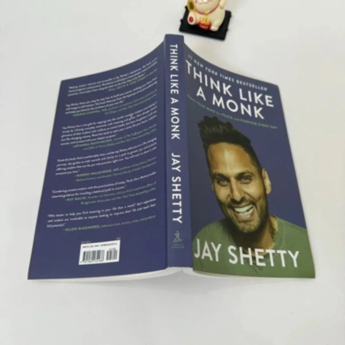 Think Like A Monk By Jay Shetty | Mindfulness & Meditation Guide Personal Growth Overcome Anxiety Inner Peace Book Keep Relaxed