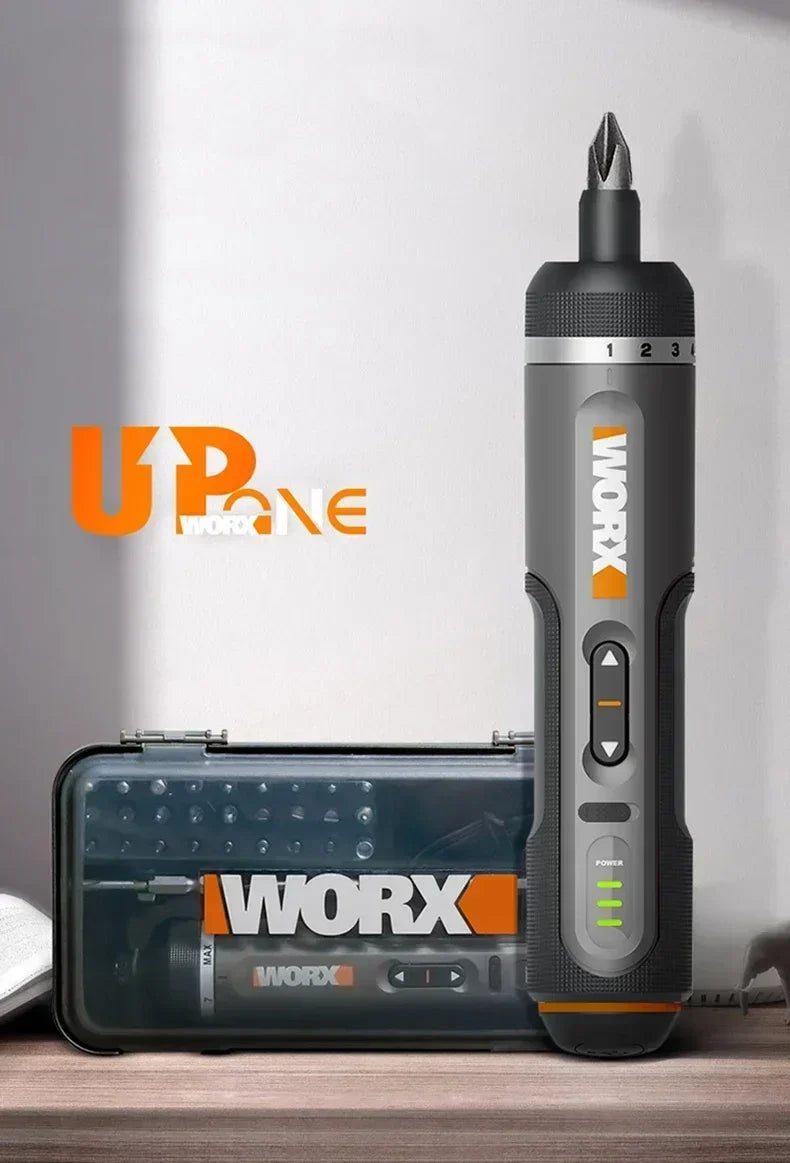 Worx 4V Electrical Screwdrivers Set WX242 Portable Smart Cordless Power Screw Driver Mini Electric Drill Home Repair Power Tool - Shoppiline
