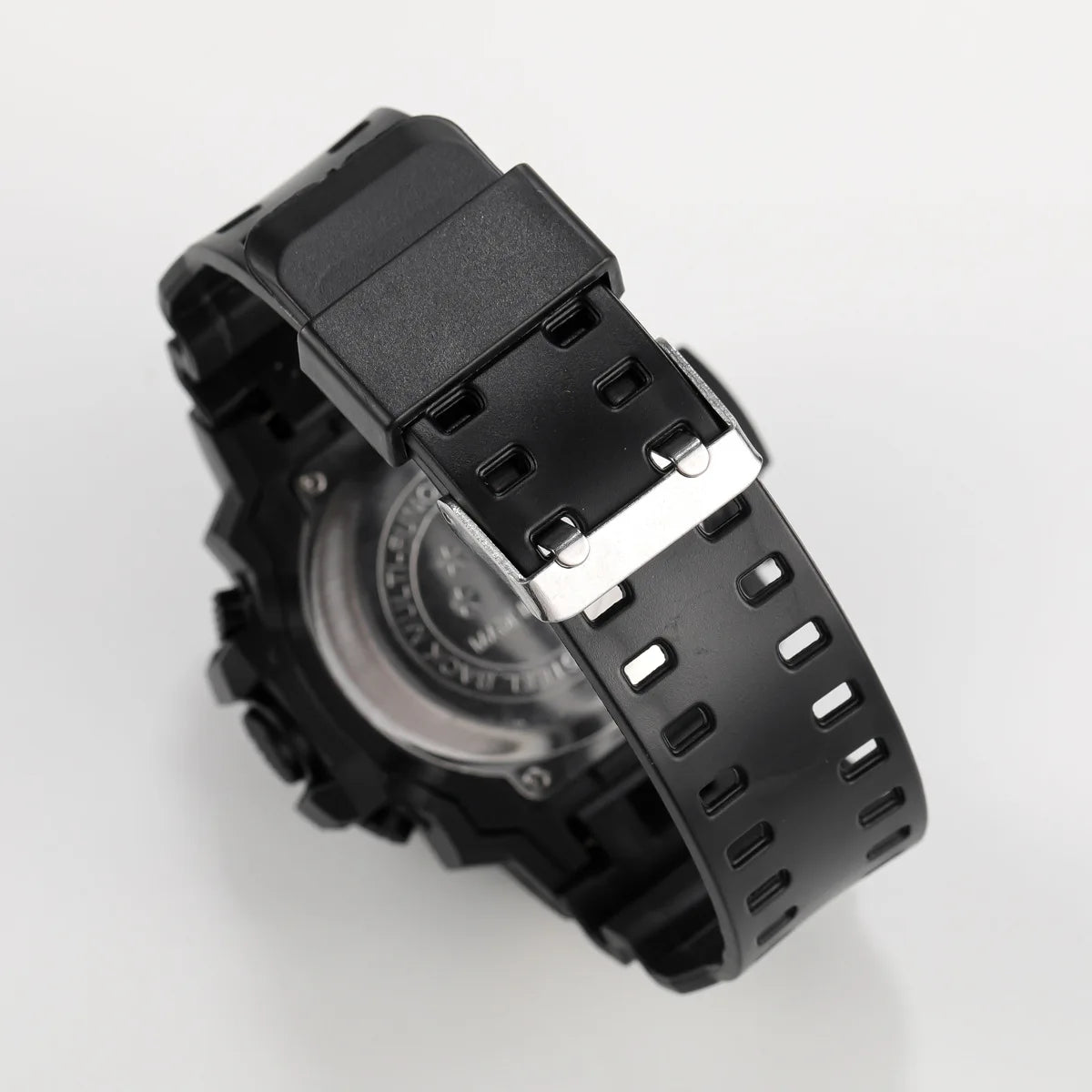 Mode Herrenuhr Sportliche elektronische Armbanduhr Großes Zifferblatt Multifunktional Wasserdicht Leuchtend Alarm Kinder Militäruhr für Herren