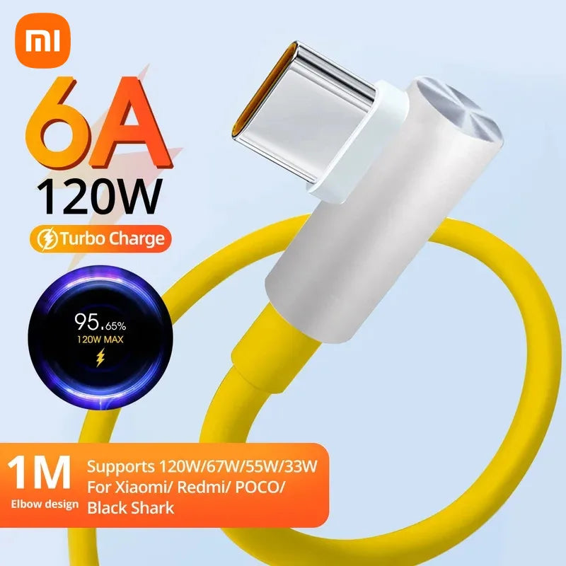 Original Xiaomi Super Fast Charging Cable For Mi 13 12 11 Pro Ultra USB C Cables Redmi Note 12 Turbo 11 10 Pro Poco X5 Pro