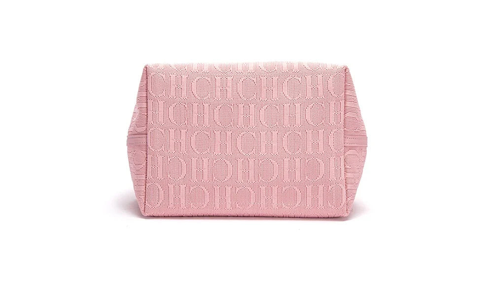 CH High Quality Craft Large Capacity Handbag Ladies Shoulder Bag Fashion Classic New Pure Color Outer Pocket Ladies Handbag - Shoppiline