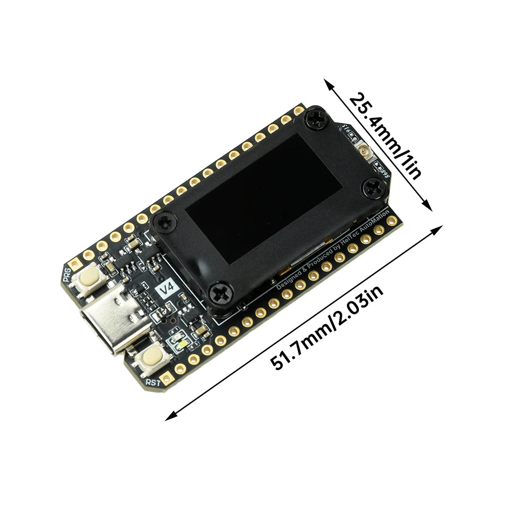 Heltec WiFi LoRa 32 V4 ESP32 SX1262 GPS 0.96 inch OLED Solar Powered Dev-Board WiFi BLE Low Power Type C For Arduino IoT - Shoppiline
