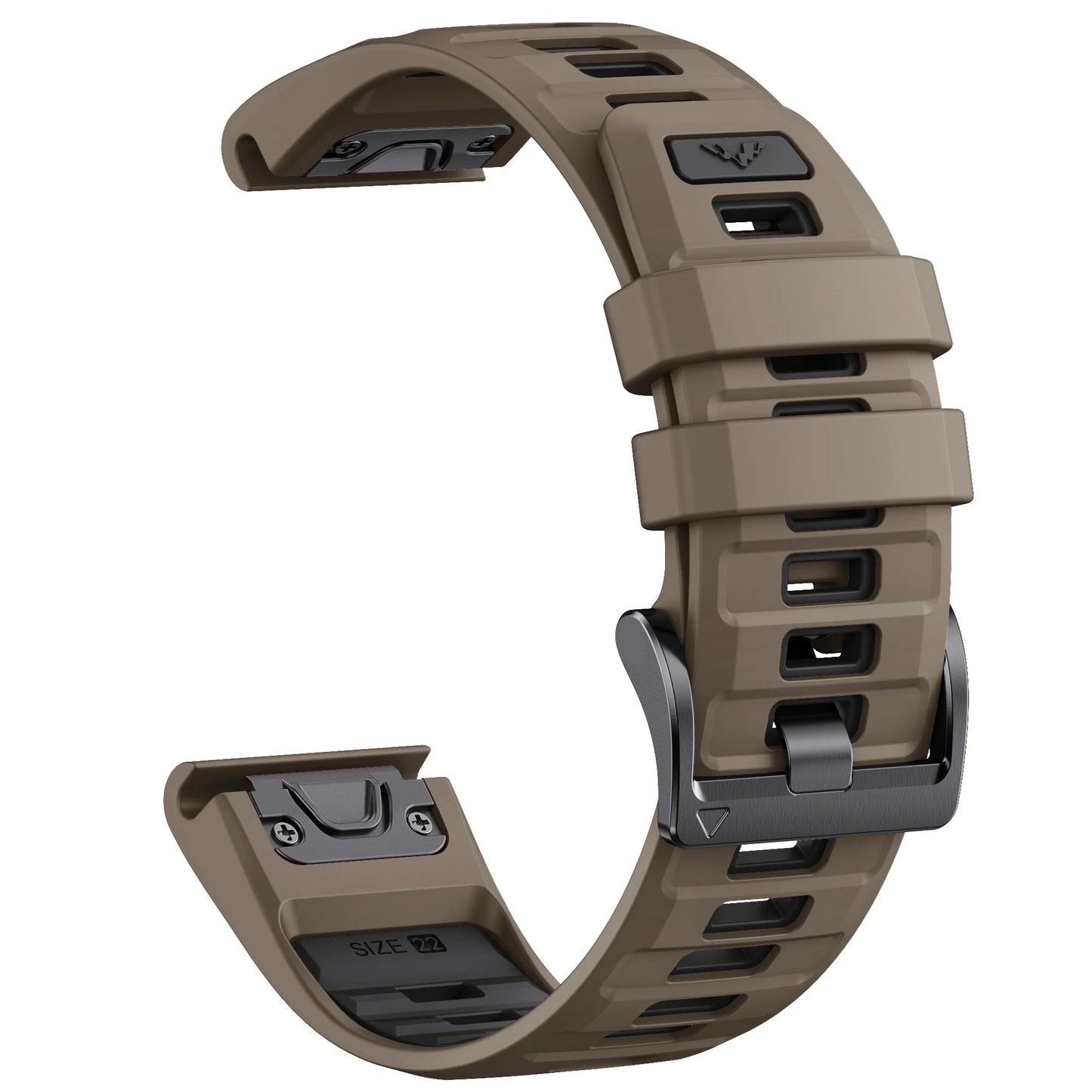 1:1 Fenix8 Armband für Garmin Fenix 8 47mm 51mm E 7 7X 6 6X 5 5X/Epix Pro/Enduro 3 QuickFit 22mm 26mm Silikonarmband