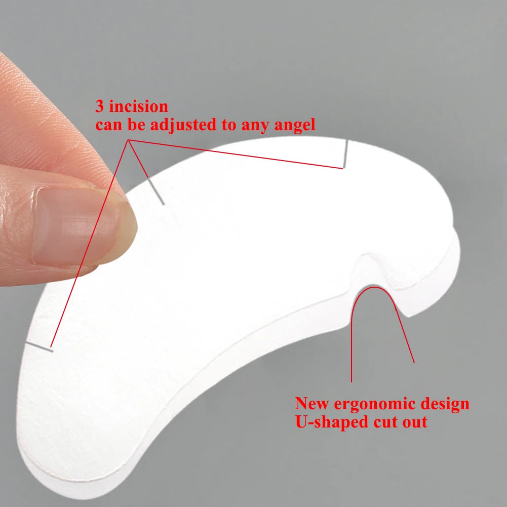 50pairs Eyelash Extension Paper Patches Lint free Under Eye Pads Grafted Eye Stickers Hydrogel Eyelashes Patch makeup tools
