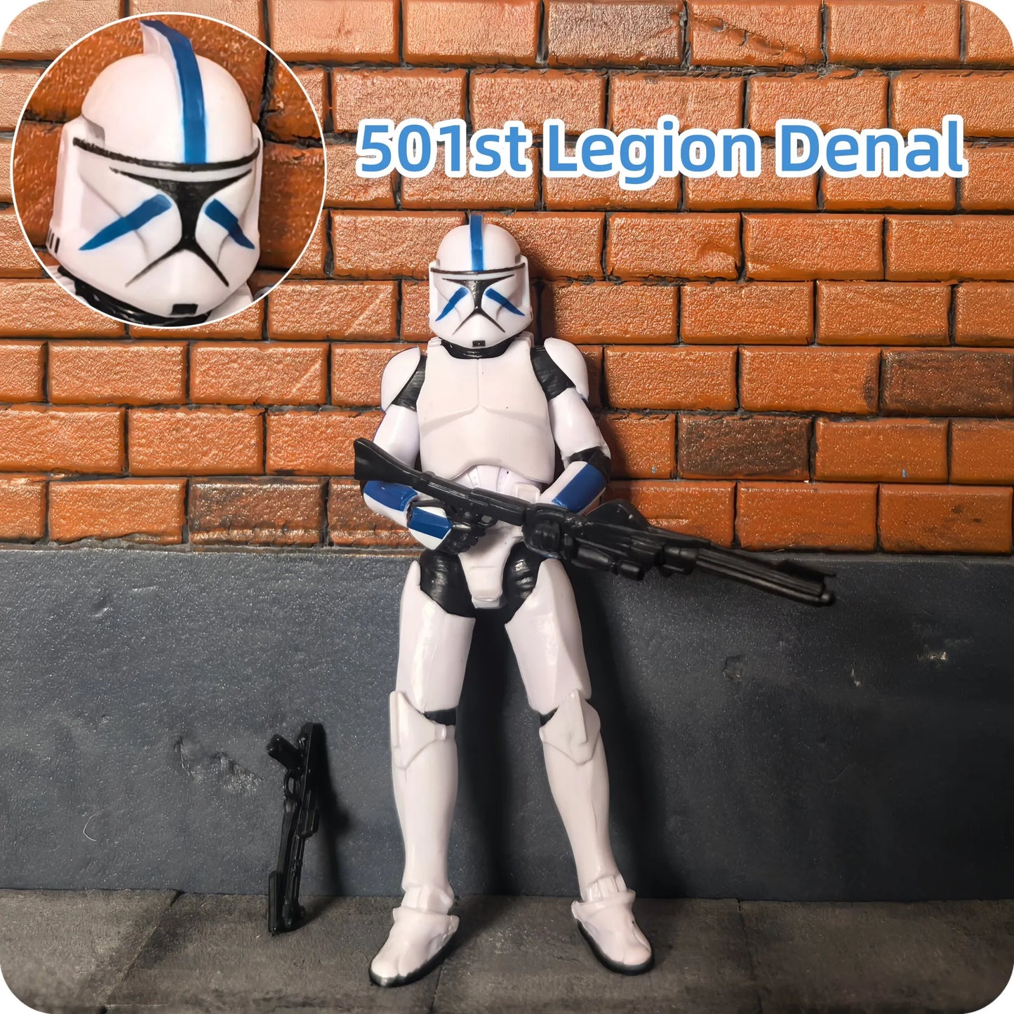 Star Wars 3.75 Inch Trooper 1/18 501st Legion Action Figure Hardcase REX Anakin Dogma Tup Toys Model Loose - Shoppiline