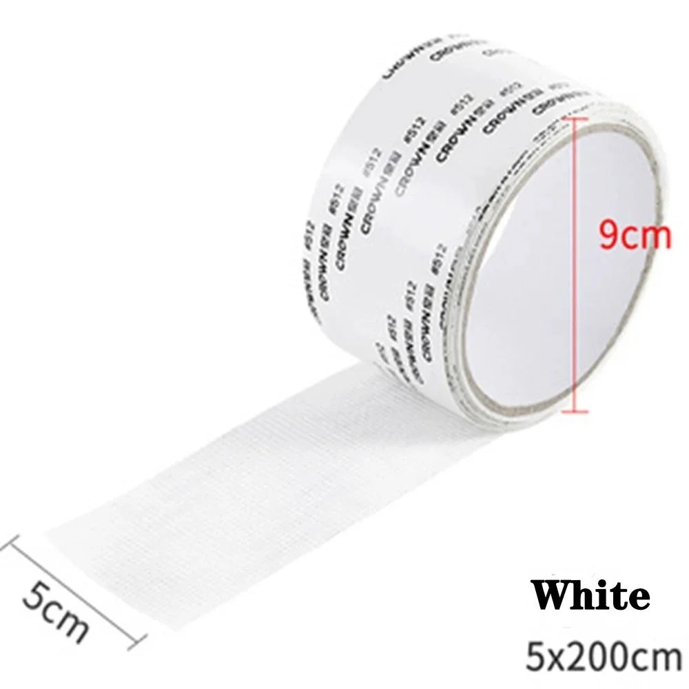 Strong Window Screen Repair Tape Waterproof Anti Mosquito Door Mesh Patch Tape Broken Holes Repair Essential Accessories Tool