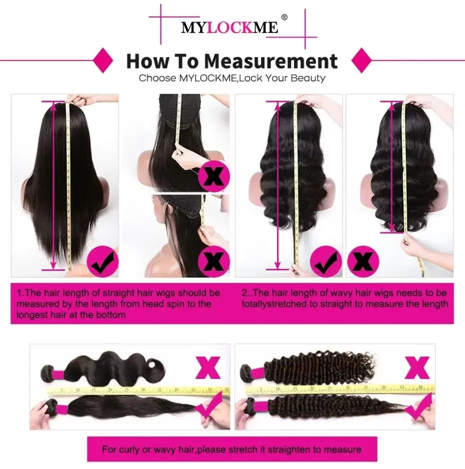 Body Wave 4X4 HD Lace Closure Curly Human Hair Wig Remy Brazilian 13x4 13x6 Transparent Lace Front Human Hair Wigs Pre Plucked