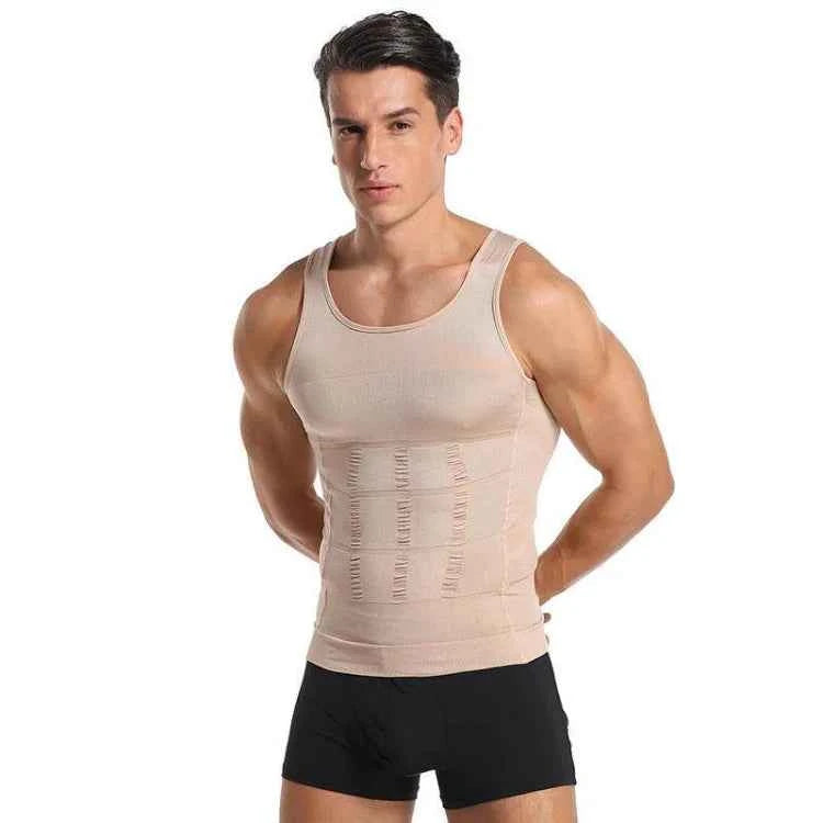 Men Body Shaper Slimming Compression Vest Undershirt Seamless Waist Trainer Tank Top Belly Control Weight Loss Shapewear