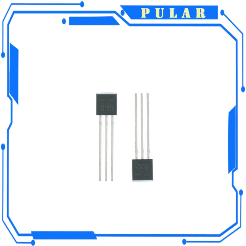 DS18B20 Temperature Sensor Module Kit Waterproof 100CM Digital Sensor Cable Stainless Steel Probe Terminal Adapter PLR Arduino