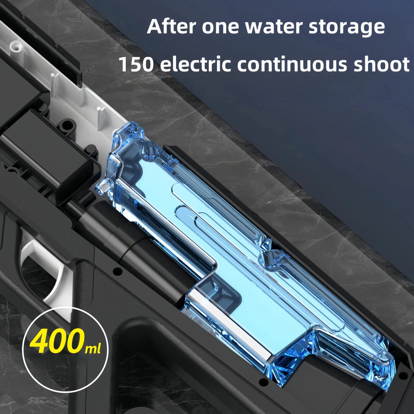 Automatic Water Gun Toys Powerful Electric Water Absorption Spray Blaster Water Pistol Pool Outdoor Toys For Adult Kids Boys